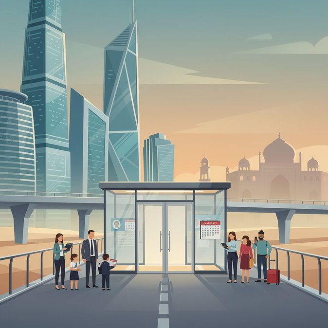 خدمات جواز السفر والتأشيرات الهندية في الإمارات تتوقف من 26 إلى 30 يونيو بسبب انتقال مقدم الخدمة