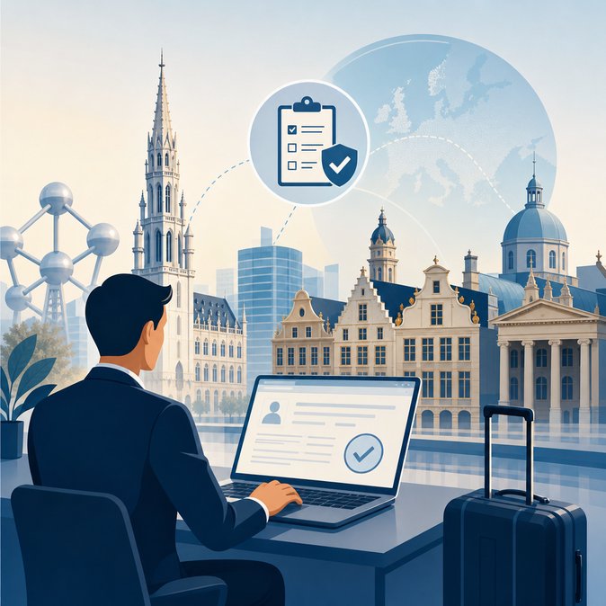 ‘My Address in Belgium’ Online Arrival Form Becomes Mandatory for Short-Stay Visitors