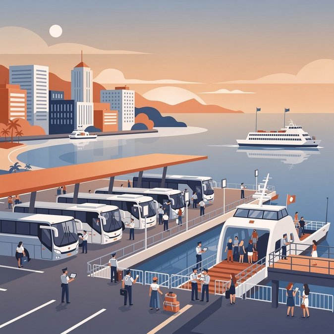 Le régulateur de Bahia, Agerba, renforce la surveillance des bus et des ferries pour le long week-end