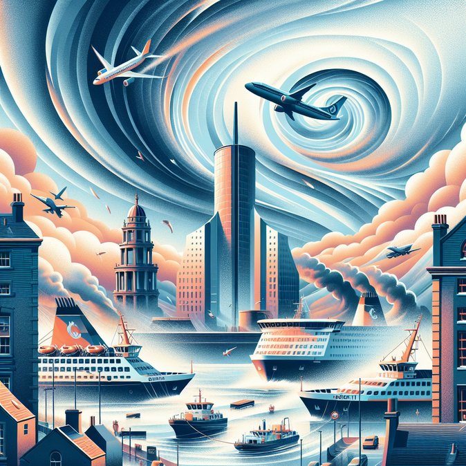 Storm Goretti Forces Cancellation of Dublin–Holyhead Ferry Sailings and Multiple Aer Lingus Flights