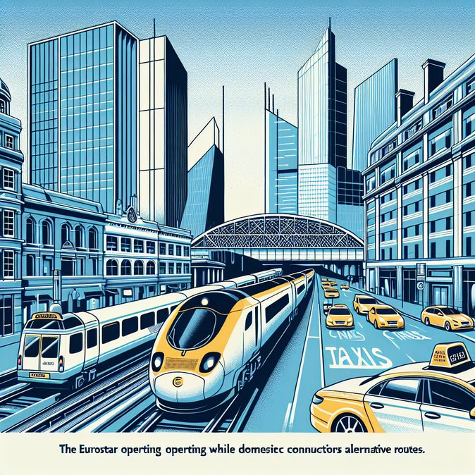 Eurostar pledges ‘near-normal’ timetable during Belgian rail strike but warns of connection risks