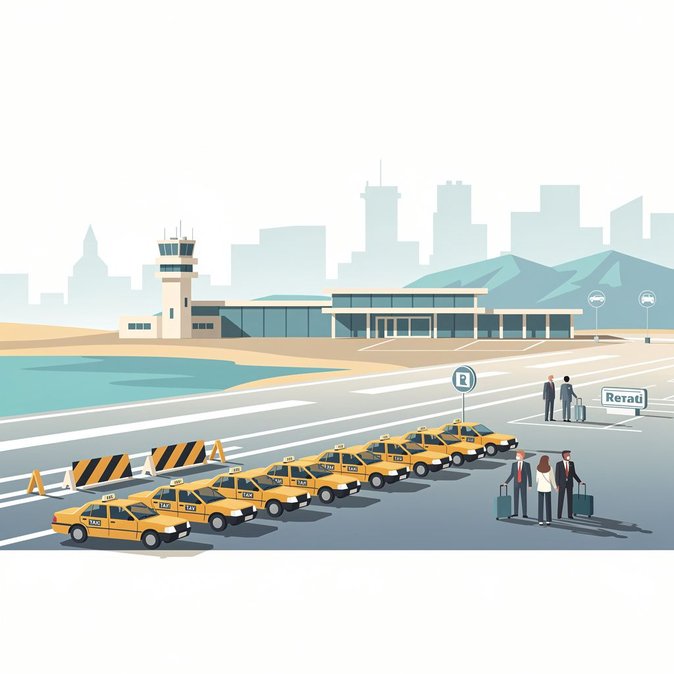 Les chauffeurs de taxi menacent de faire une grève illimitée à l'aéroport de Pafos à partir du 25 septembre