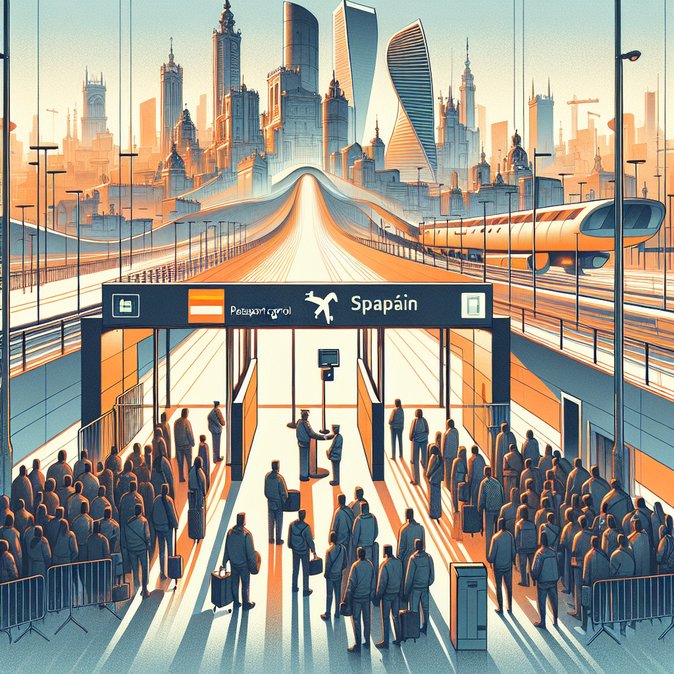 Hotel Confederation Demands Urgent Fix for Hour-Long Passport Queues at Spanish Airports