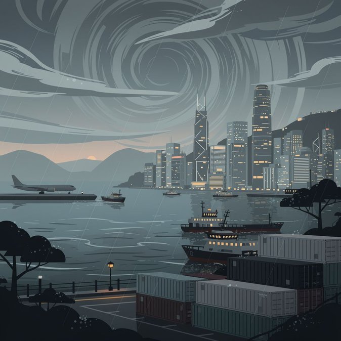 Alerte typhon : l'Observatoire de Hong Kong prévoit de lever le signal n°1 le 2 juillet, avertissant les compagnies aériennes et les opérateurs de ferries de se préparer à des retards