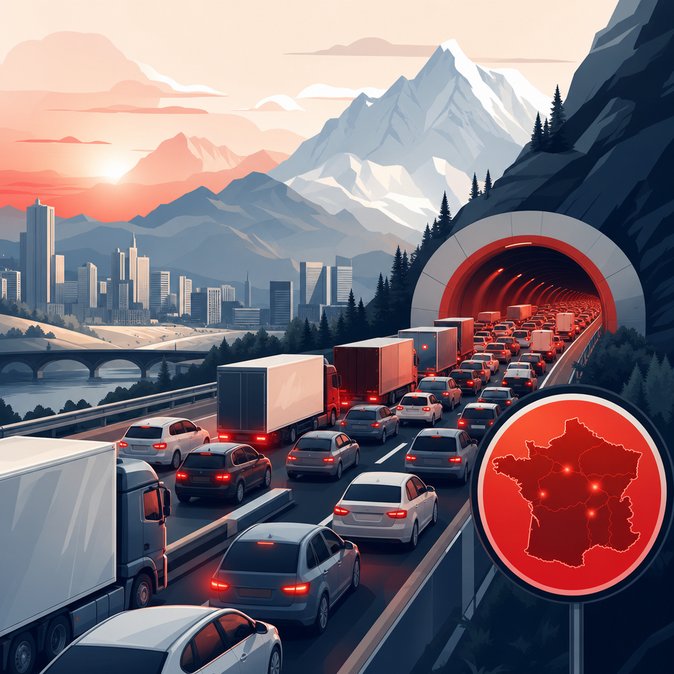 Pentecost Getaway: Bison Futé Issues ‘Red’ Alert; Mont-Blanc Tunnel and Key Motorways to Face Gridlock