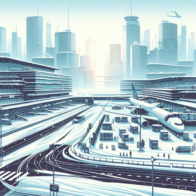 Snow and staffing gaps trigger 20 % flight delays at Vienna Airport