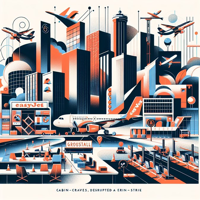 EasyJet Easter Monday strike to ground up to 40 % of flights at six French bases