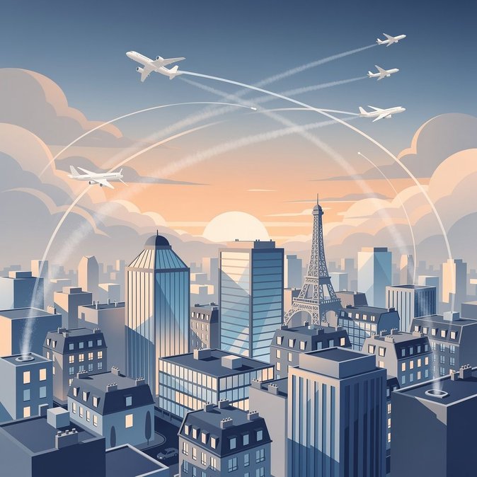 Air France Publica Datos Innovadores sobre la Evitación de Estelas de Condensación, Abriendo Camino a una Movilidad de Larga Distancia Más Sostenible