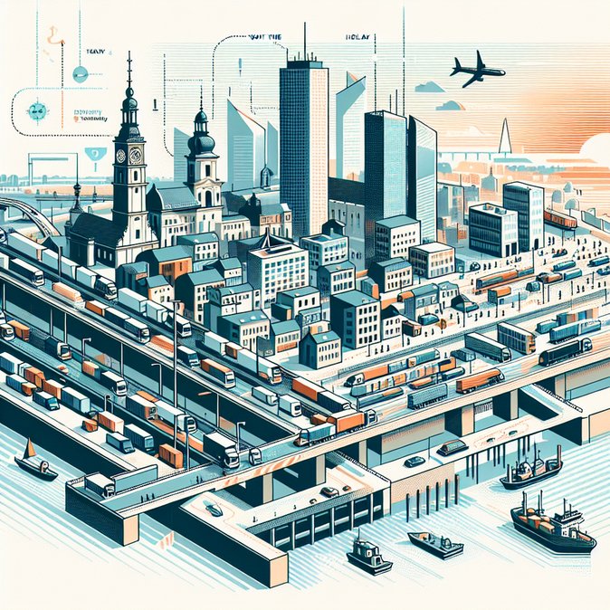 Real-time queue data show manageable wait times on key Poland–Germany road crossings