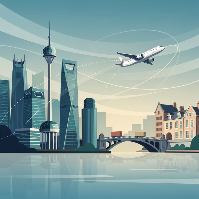 تشاينا إيسترن تطلق أول رحلة مباشرة بين شنغهاي ودبلن، مانحة أيرلندا أول رابط مباشر مع الصين القارية