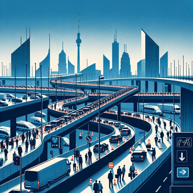 Schengen Entry/Exit System trial causes queues at German airports and land borders