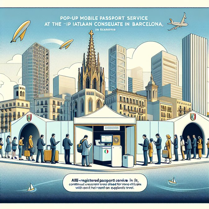 移动护照服务车将于2月26日至27日前往伊比萨，为海外意大利人提供服务