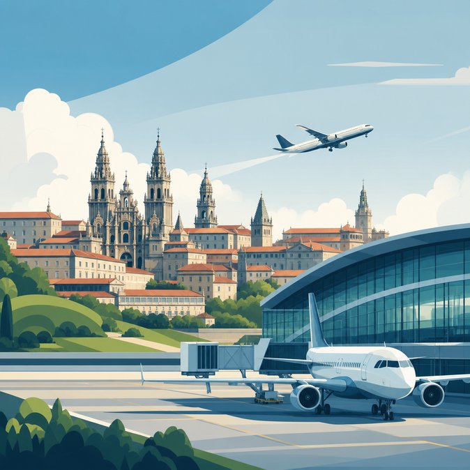 Santiago de Compostela Airport to reopen on 27 May after month-long runway overhaul