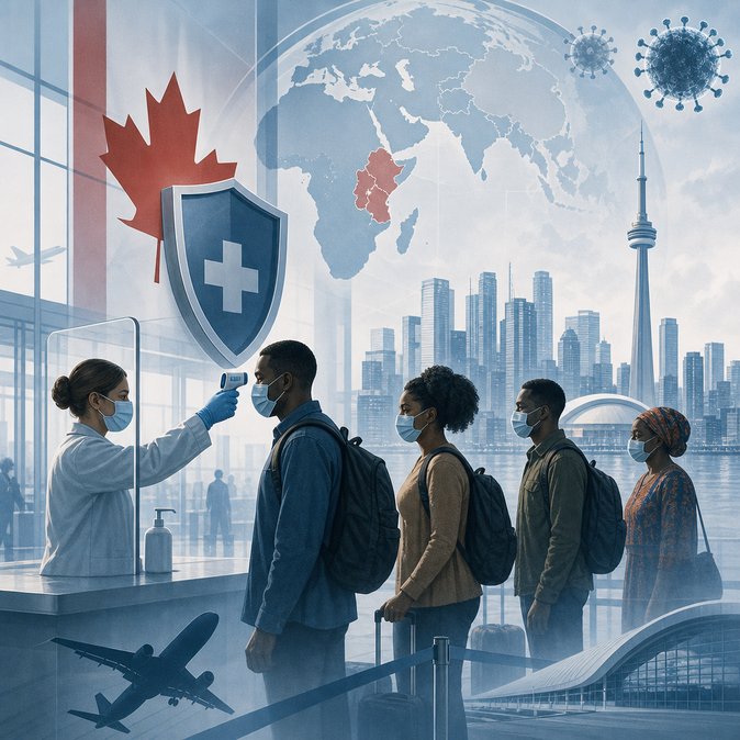 Canada imposes temporary Ebola-related border measures for recent travellers from Central Africa