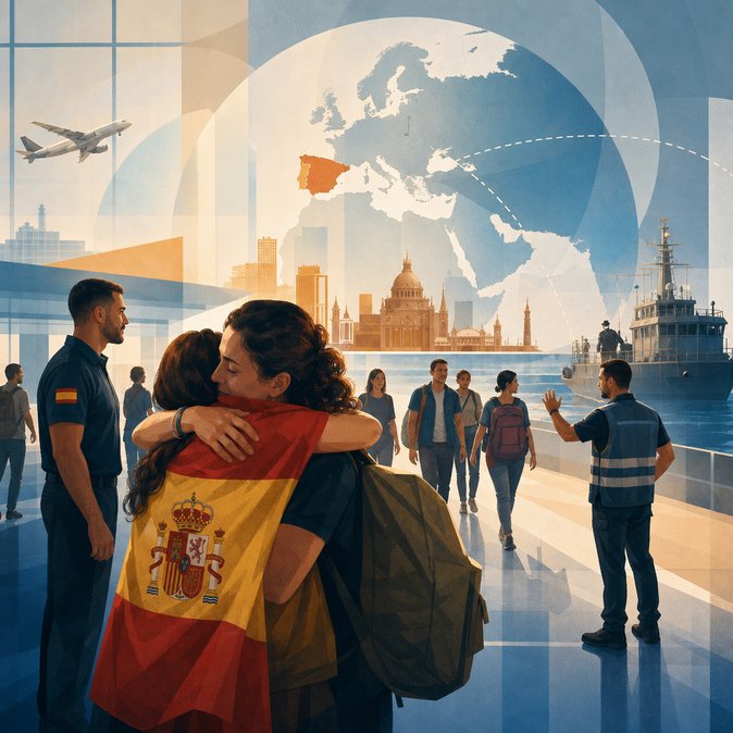 Spain Secures Repatriation of 44 Citizens Detained in Gaza-Bound Flotilla