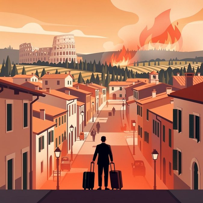 Le Royaume-Uni émet une nouvelle alerte voyage pour l’Italie face à l’augmentation du risque d’incendies de forêt