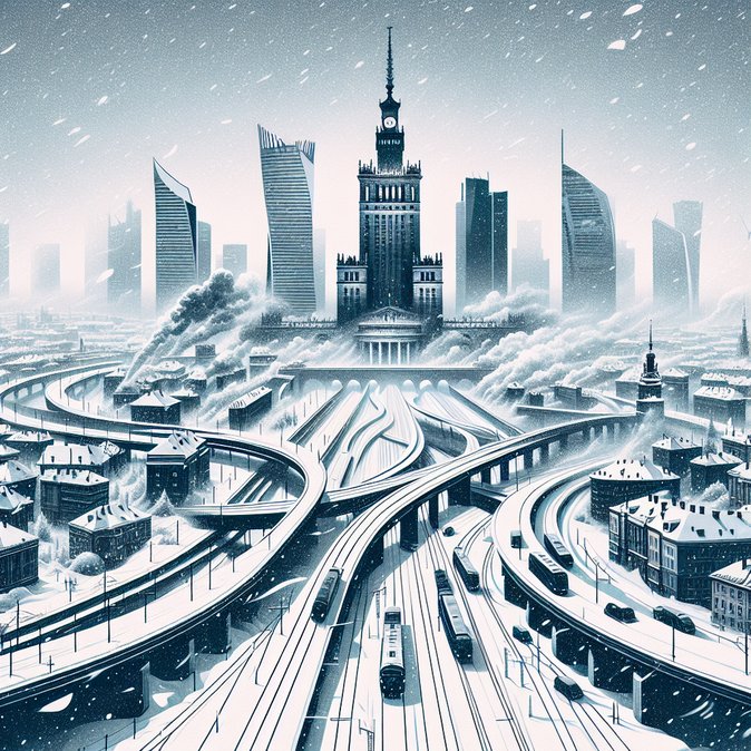 Blizzard paralyses Poland’s S-7 corridor, disrupting road, rail and air travel