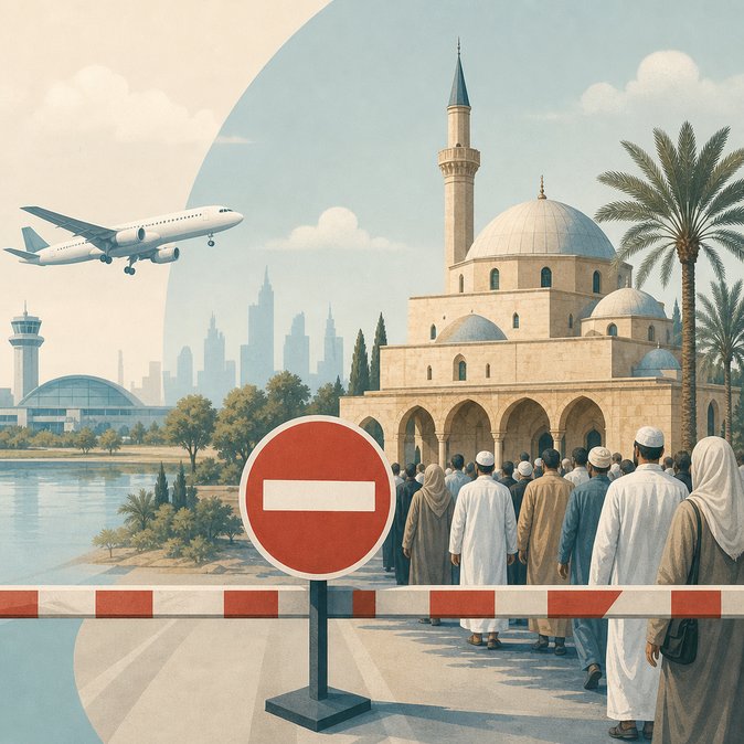 Hala Sultan Mosque closes to visitors during Eid al-Adha pilgrimage surge