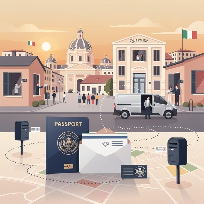 Poste Italiane et le ministère de l’Intérieur signent un accord pour livrer les passeports directement au domicile des voyageurs