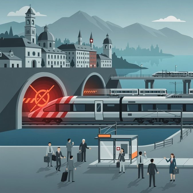 Fermetures ce week-end sur la ligne ferroviaire Como-Suisse : perturbations pour les navetteurs transfrontaliers