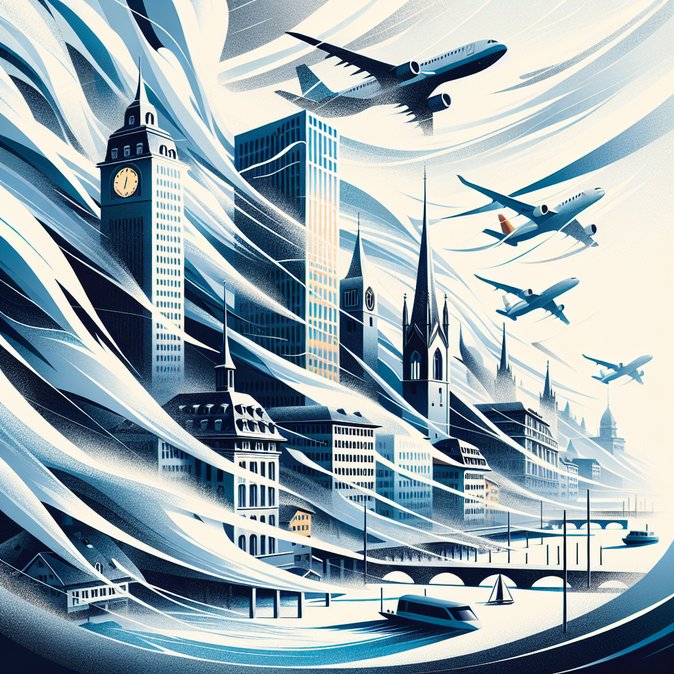 Winter storm snarls Zurich and Geneva flights as Europe logs over 4,000 delays