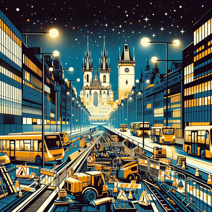 Night-time engineering works on Prague–Plzeň corridor to affect EU business trains