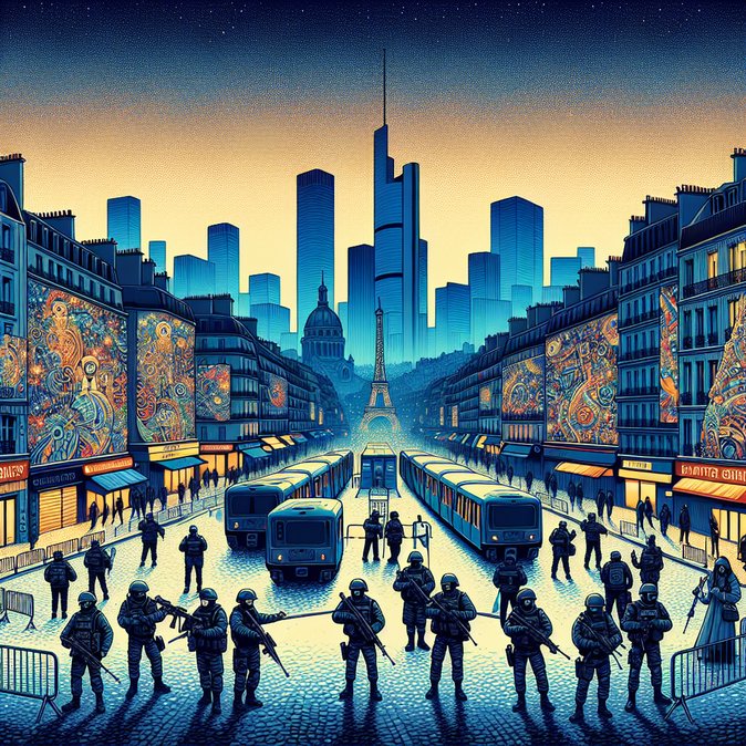 Paris deploys 10 000 police and offers free night-time transport for New Year’s Eve