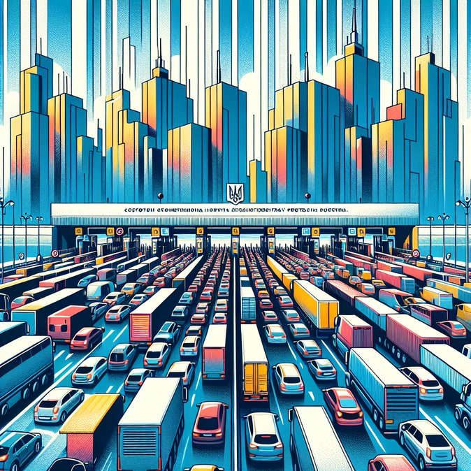 Holiday Rush: Long Queues Reported at Polish Checkpoints as Ukrainians Head Home for Easter