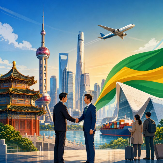 Brazil launches tourism charm-offensive in China after dropping visa requirement