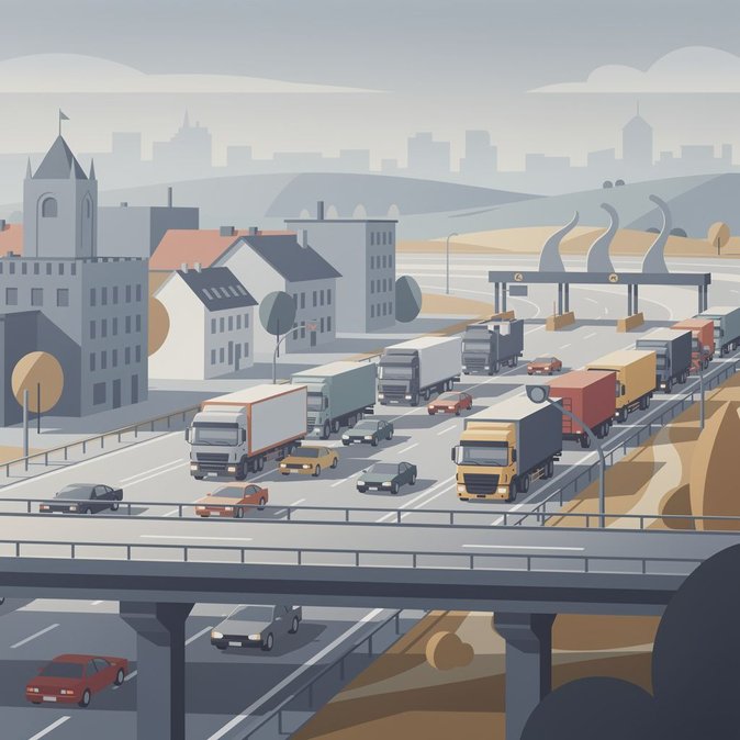L’interdiction de circulation des camions pendant les jours fériés perturbe la logistique en République tchèque le 28 septembre