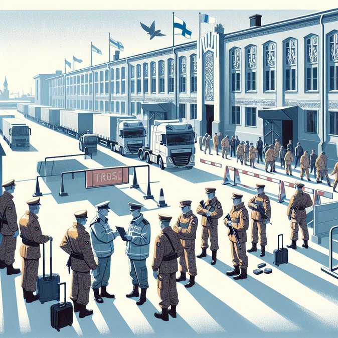 Finland steps up eastern-border training as “weaponised migration” threat persists