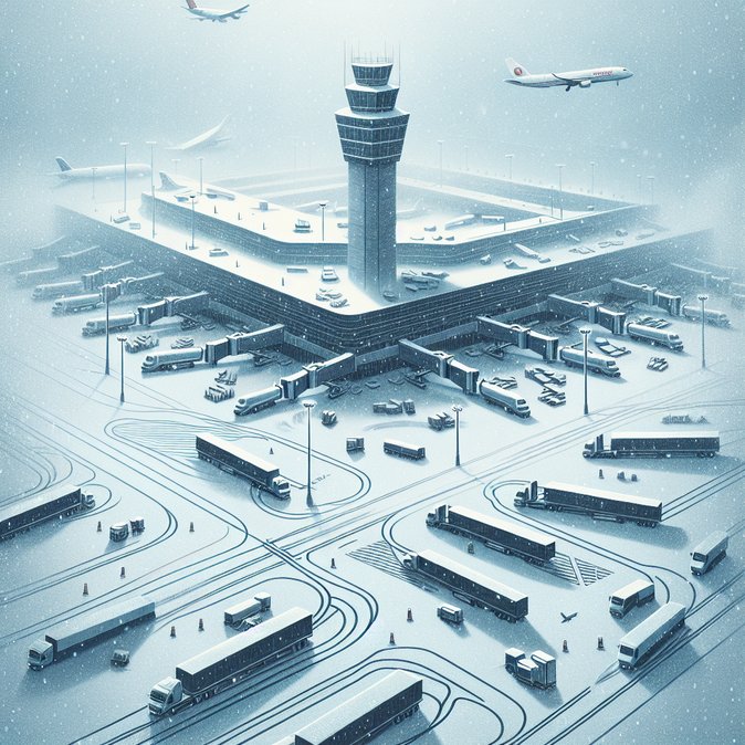 Winter storm shuts down flights at Brussels Airport amid Europe-wide cancellations