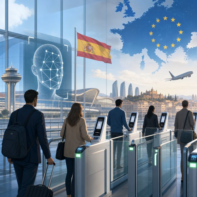 EU Entry/Exit System Blocks 32,000 Arrivals in First Six Months as Spain Completes Roll-Out