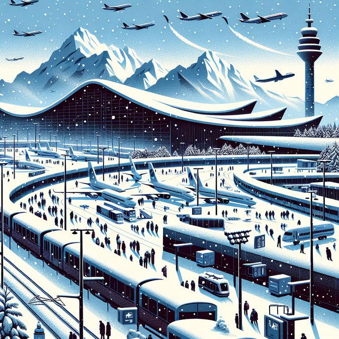 Snowstorm Disrupts Munich Hub, Cancels Lufthansa & Air Dolomiti Flights to Vienna and Graz