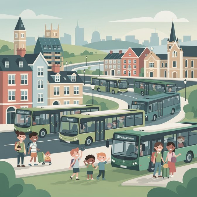 Government Announces Free Bus Travel for Children During August Holiday Period