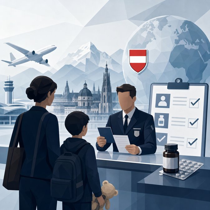 Vienna updates global travel advisories: new rules for minors and medicines highlighted
