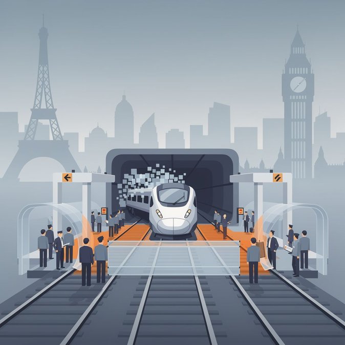 Eurostar sagt mehrere Verbindungen zwischen Paris und London wegen Netzbeschränkungen ab