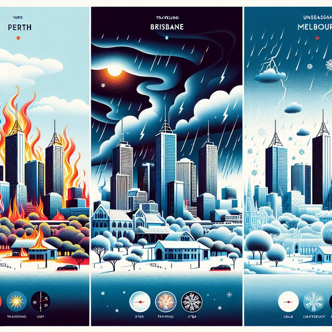 Heatwave and Storms Threaten Holiday Travel Plans Across Australia