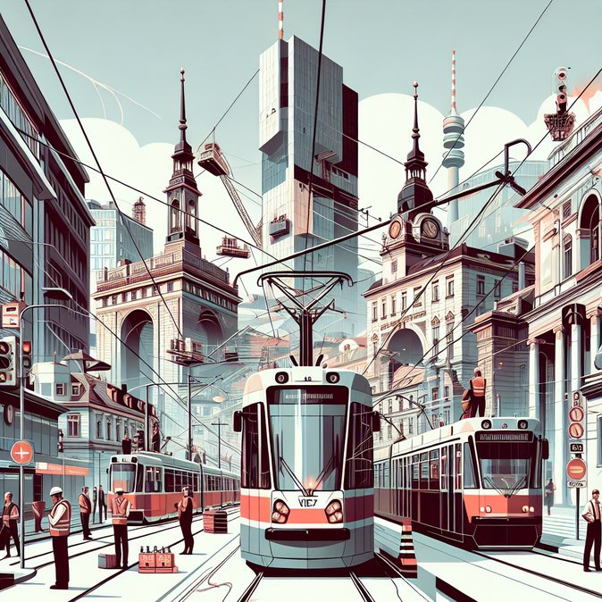 Power Outage Halts Key Vienna Tram Lines, Complicating Airport and Commuter Links