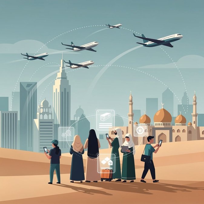 El gobierno digitaliza la logística del Hajj 2026 y elimina el requisito de pasaporte físico