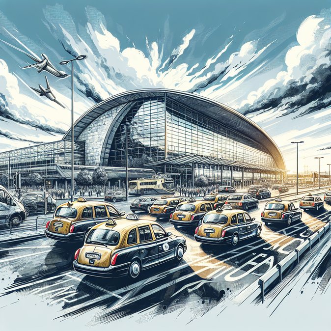 Taxi ‘Slow-Drive’ Protest Around Dublin Airport Triggers Peak-Hour Gridlock