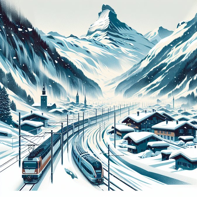 Avalanche danger lifted to Level 4 in Valais, triggering road and rail restrictions