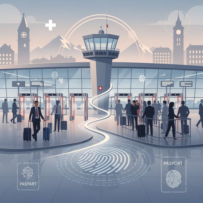 Uni Eropa Beri Swiss Kelonggaran Sementara pada Sistem Masuk/Keluar untuk Percepat Antrian Bandara