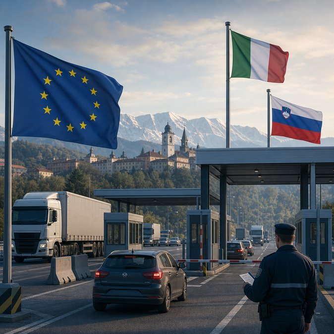 Italy extends Slovenia border checks until December 2026 amid migration and security concerns