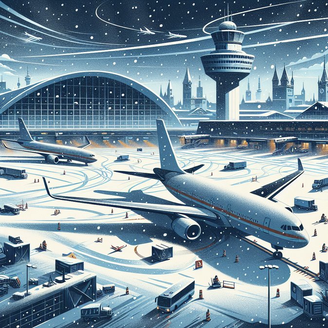 Snow Chaos at Munich Airport Leaves Hundreds of Passengers Trapped on Aircraft Overnight