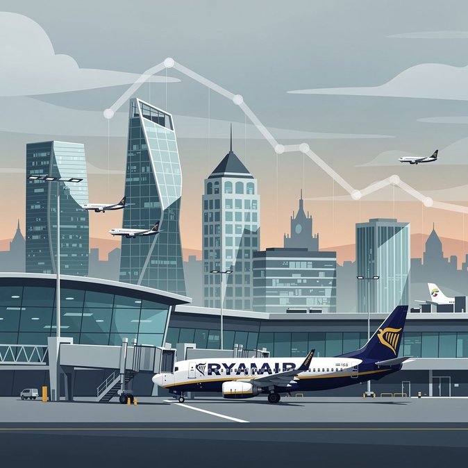 Le bénéfice trimestriel de Ryanair chute de 34 % alors que le choc pétrolier pousse la compagnie aérienne à baisser ses tarifs