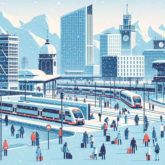 ‘Piano Neve’ Cancels Alpine Trains on Fossano–Limone Line Amid Christmas Snowfall