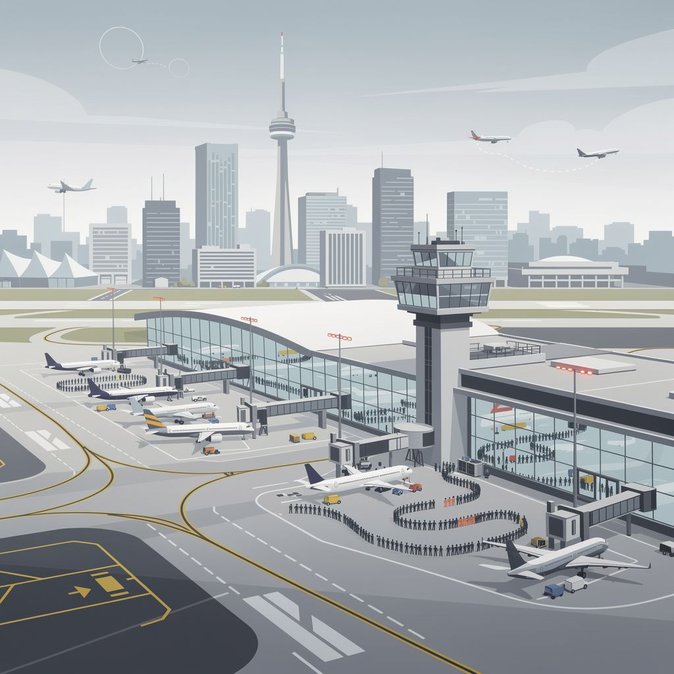 Toronto Pearson sees another round of mass delays and cancellations
