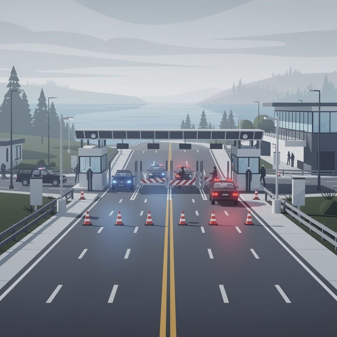Tiroteo en patrulla fronteriza de Blaine interrumpe brevemente el cruce Peace Arch