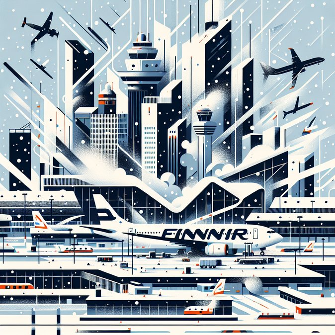 Finnair Warns of Weather-Related Disruptions on Helsinki–Amsterdam Route
